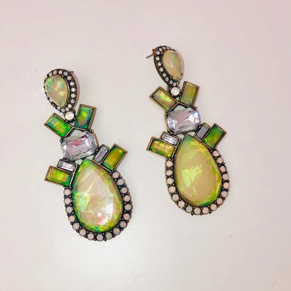 Baublebar green earrings - Picture 2 of 3
